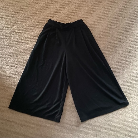 Cinema Club Pants - Japanese Flare Wide Leg Pants Culottes